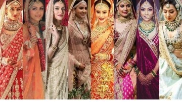 Sabyasachi Designer Bridal Lehenga that Bollywood Actresses Wore on their Wedding Day