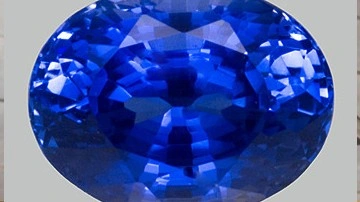 The largest sapphire cluster was discovered accidentally during digging a well in Sri Lanka, 2.5 million carat worth