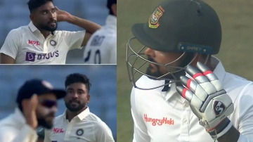 Mohammed Siraj's payback after Litton Das Gesture,  Video goes Viral 