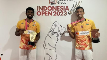 Dynamic Duo Satwik-Chirag Triumph at Indonesia Open, Clinch Men's Doubles Title