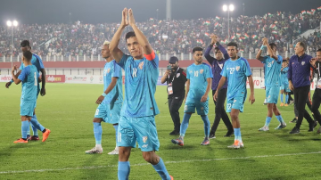 Chhetri's Heroics Secure India's Victory over Pakistan in SAFF Opener