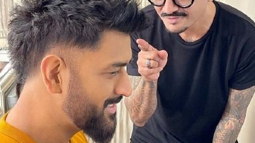 Captain Cool Is Back With A New Hairstyle And It’s The New Trend