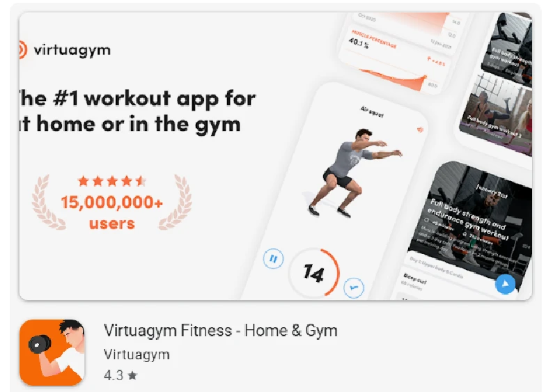 Workout App for Android - FREE Home Workout Apps for Men and Women