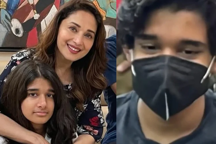 On National Cancer Day, Madhuri Dixit's son donates hair after growing for two years, star shares pictures