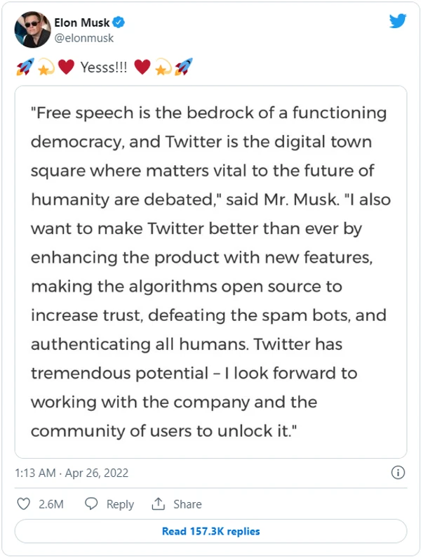 Musk seals deal for microblogging site Twitter for $44 billion