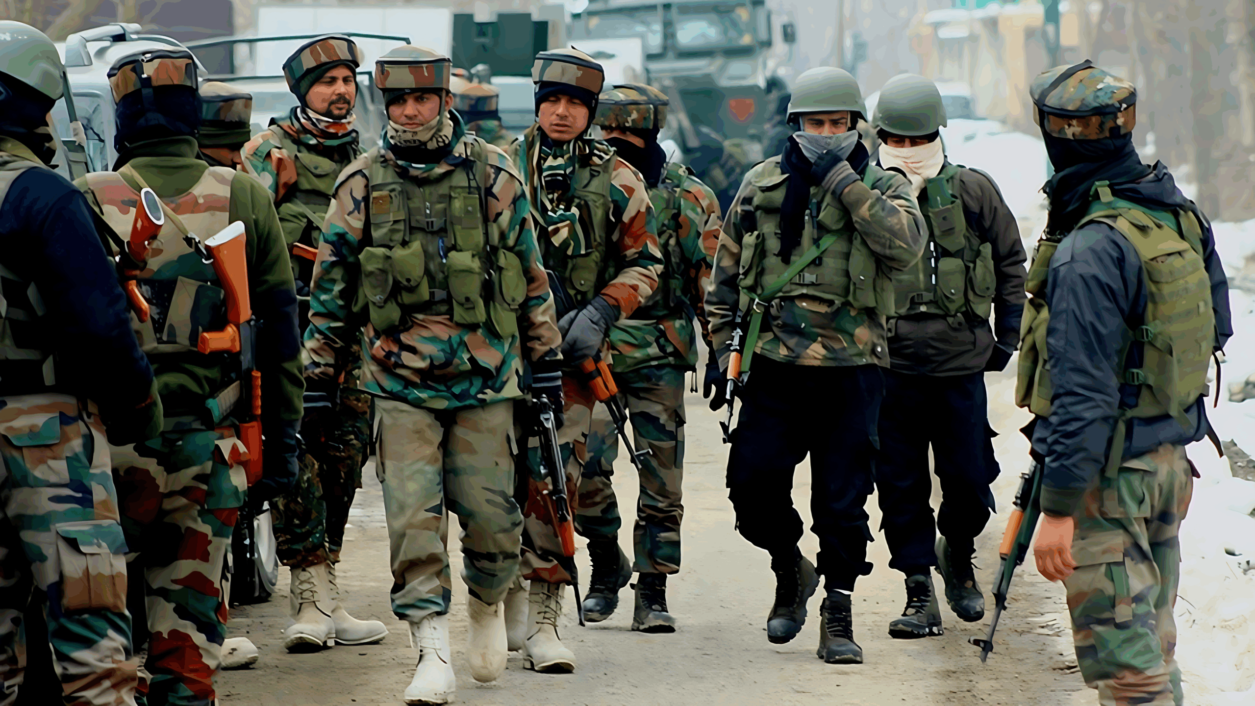 Indian Army conducts anti-terror operation in Kupwara, Jammu and Kashmir